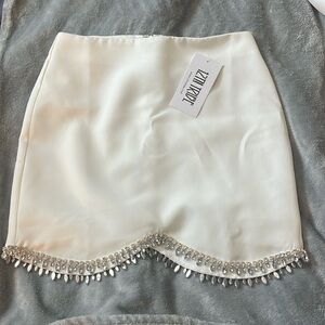 12th tribe Melania Crystal Skirt